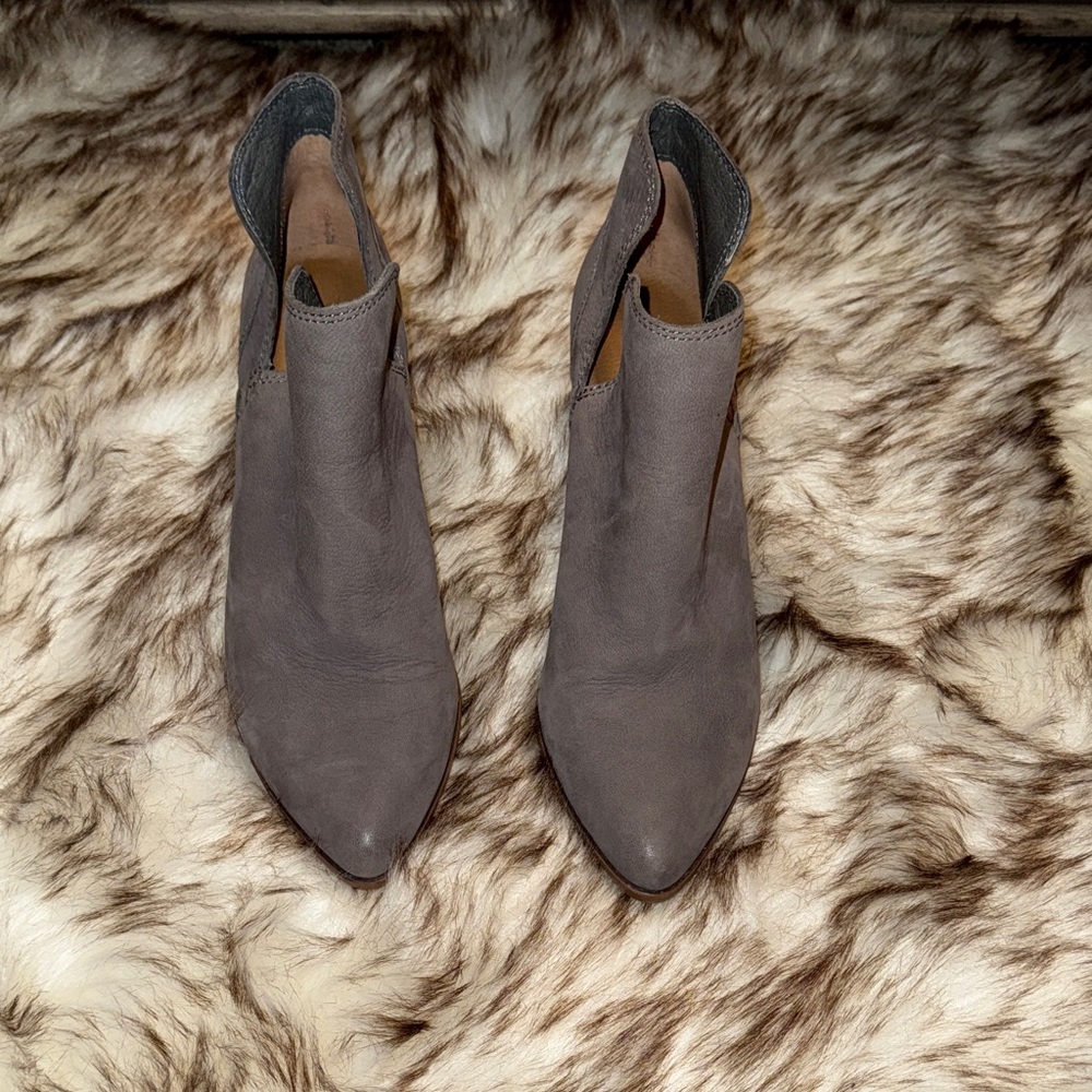 Frye Women's Gray Blue Ankle Booties - Picture 2 of 7